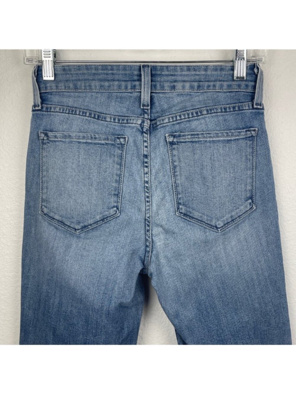NYDJ Jeans Womens Size 2/27 Mid Rise Slim Leg Stretch Medium Washes Denim Blue - Picture 5 of 8